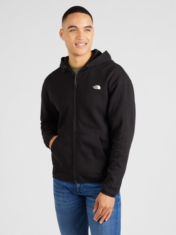 Hanorac de la THE NORTH FACE pe negru: față