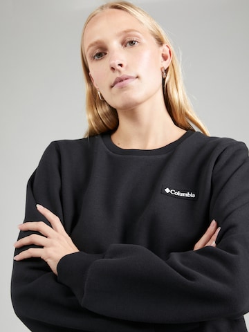 COLUMBIA Sportief sweatshirt 'Marble Canyon' in Zwart