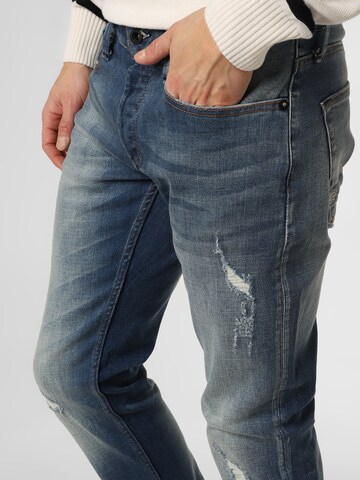 DENHAM Slimfit Jeans ' Razor ' in Blau