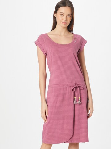 Ragwear Φόρεμα 'GLITTER' σε ροζ: μπροστά