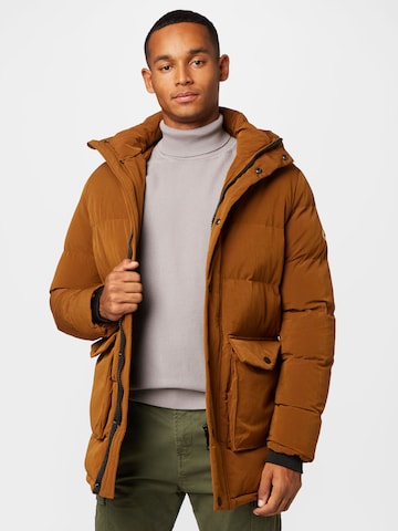 BLEND Zimska jakna | bronasta barva: sprednja stran