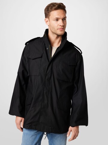 ALPHA INDUSTRIES Jacke in Schwarz: Vorderseite