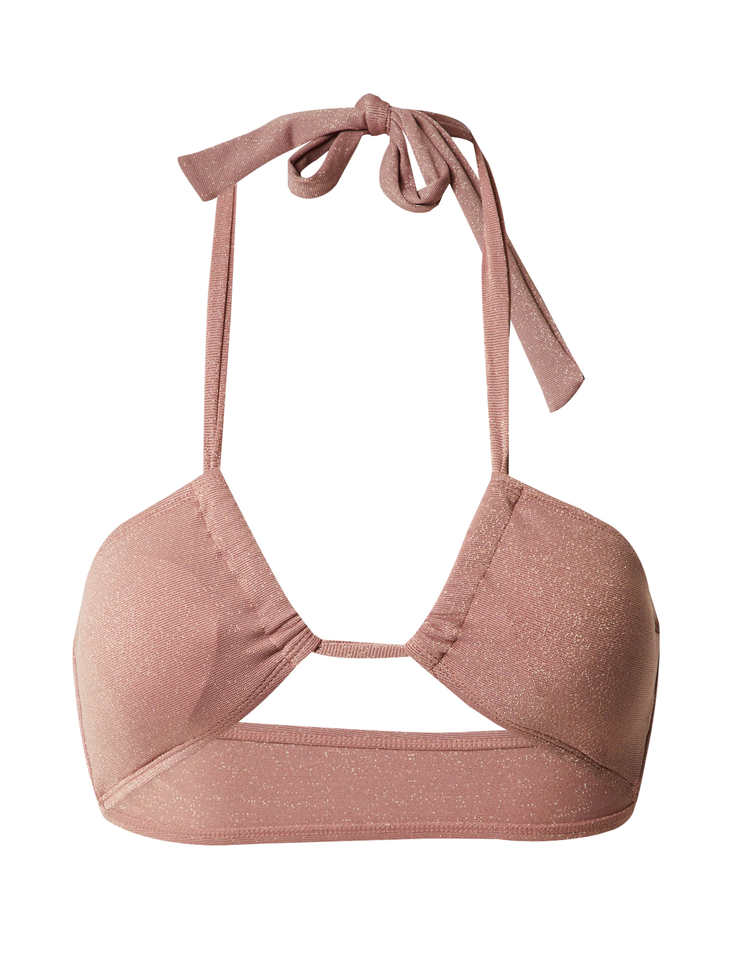 ESPRIT Triangel Bikinitop in Oranje: voorkant