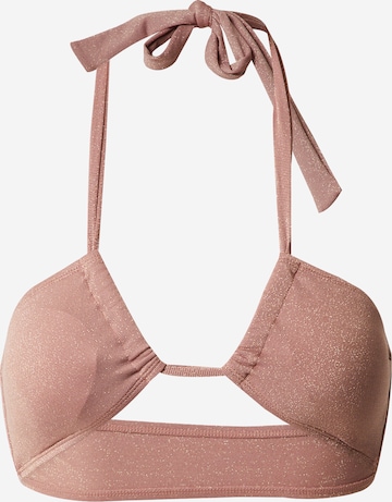 ESPRIT Triangle Bikini top in Orange: front