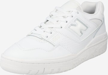 Baskets basses '550' new balance en blanc : devant