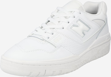 Baskets basses '550' new balance en blanc : devant