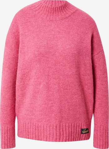 Superdry Sweater 'Essential' in Pink: front