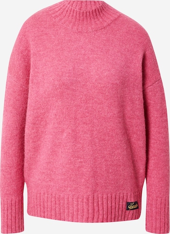 Superdry Trui 'Essential' in Roze: voorkant