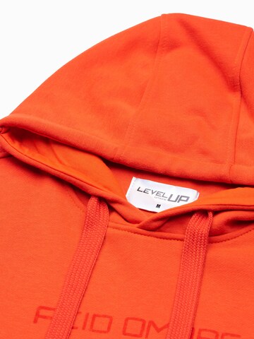 Ombre Sweatshirt 'B1351' in Orange