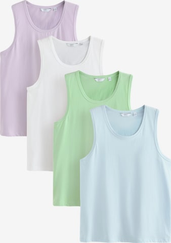 Maillot de corps Next en bleu : devant