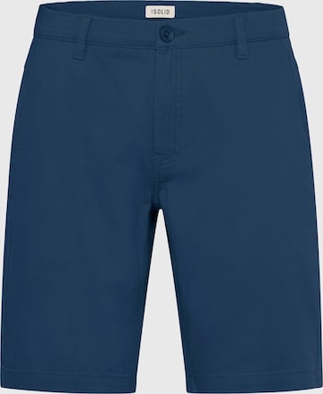 !Solid Chino ' KARLO ' in Blauw: voorkant