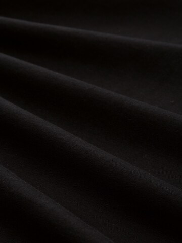 TOM TAILOR DENIM Тениска в черно
