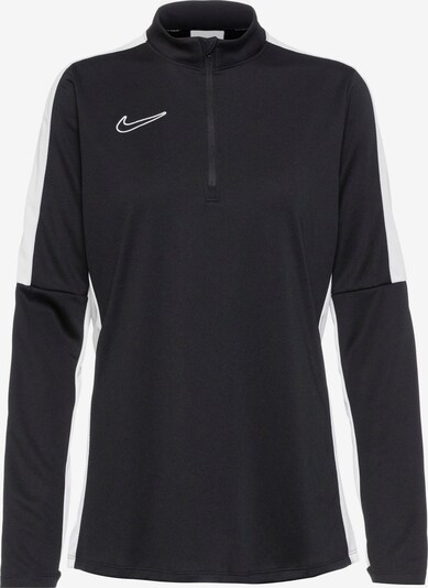 NIKE Sweatshirt de desporto 'Academy23' em preto / branco, Vista do produto