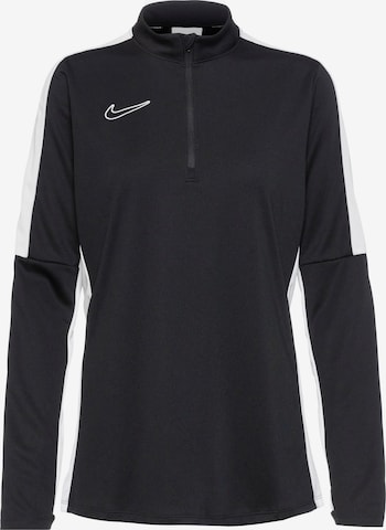 NIKE Athletic Sweatshirt 'Academy23' in Black: front