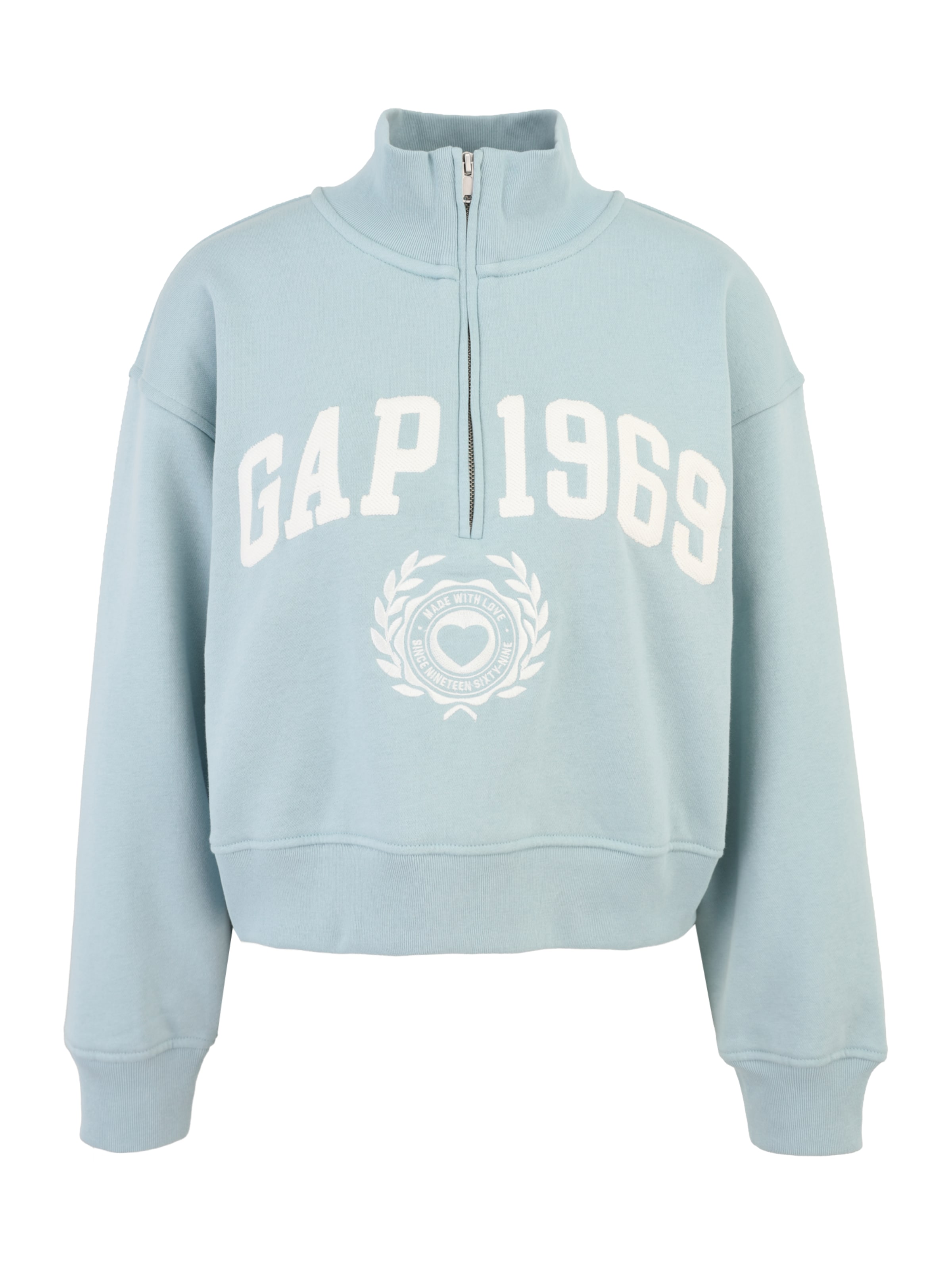 Gap Petite Sweatshirt in Blauw: voorkant