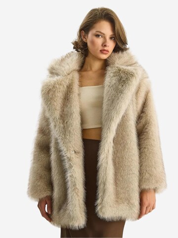 Bianco Lucci Wintermantel in Beige