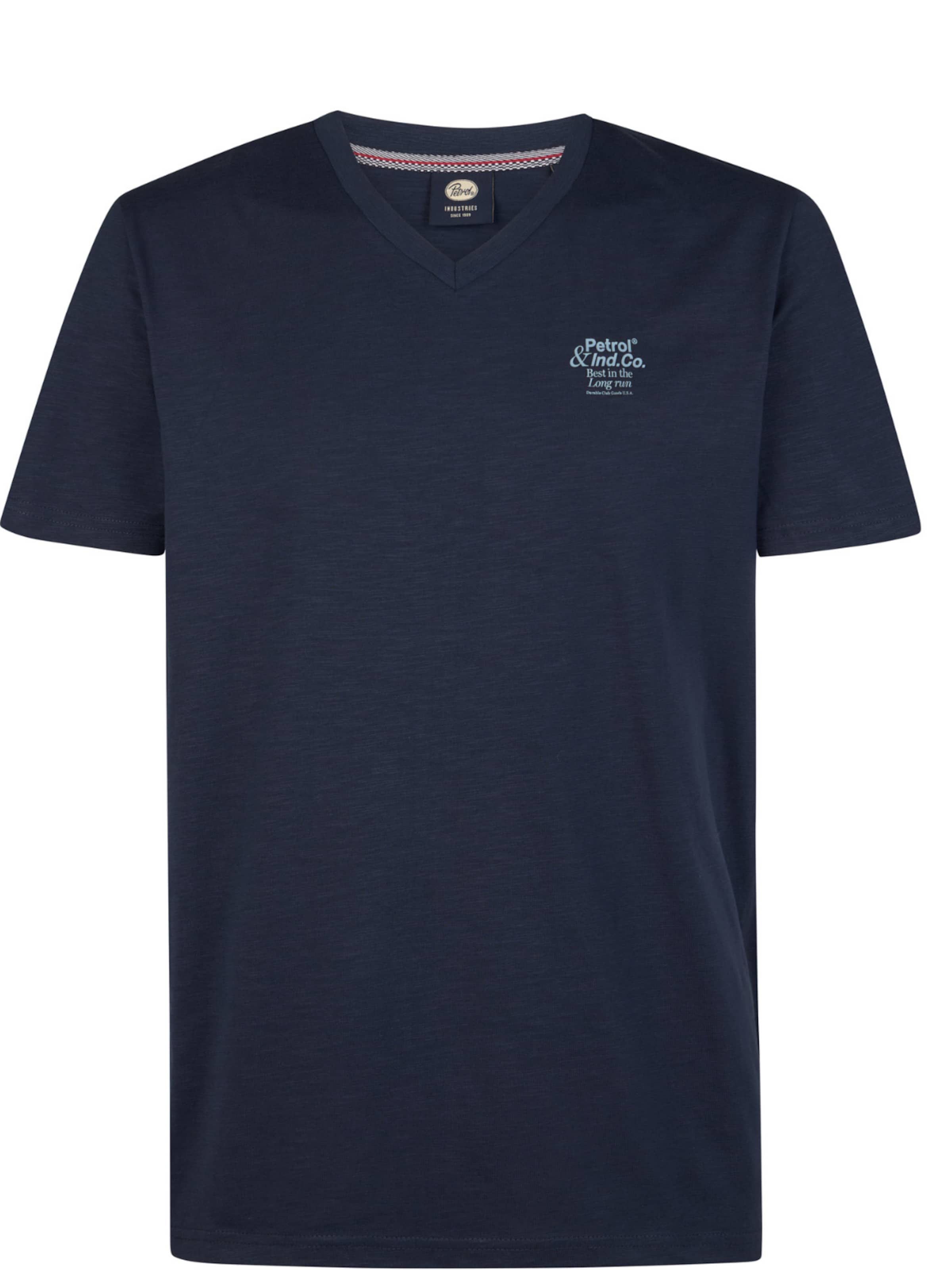 PETROL T-Shirt 'Petrol Industries - Heren t-shirt' en XXXL en bleu marine, Vue avec produit