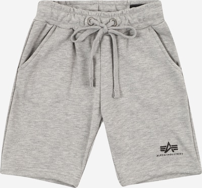 ALPHA INDUSTRIES Shorts in graumeliert, Produktansicht