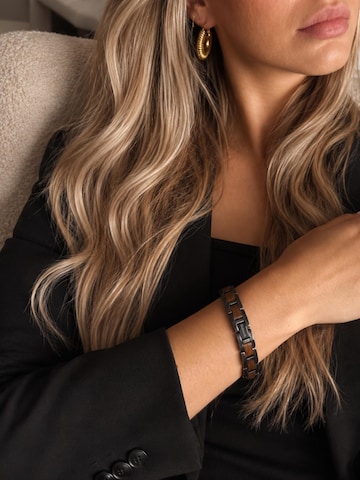 Holzwerk Armband 'MASCHSEE' in Grijs