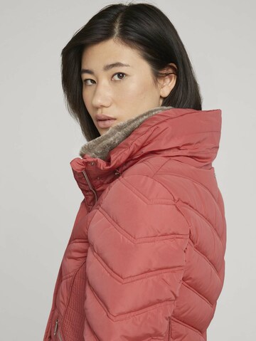 TOM TAILOR Winter Jacket in Pink