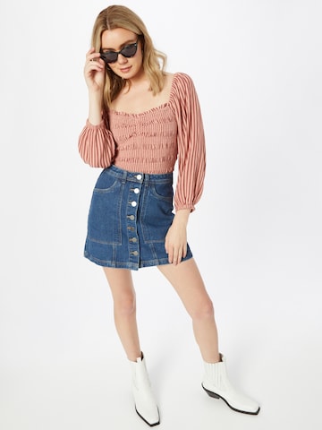 American Eagle Blus 'SWEETHEART' i rosa