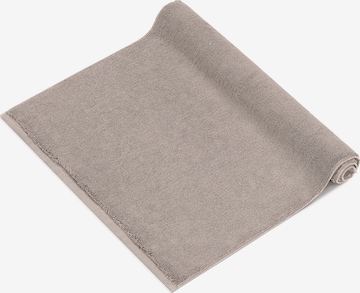 Herzbach home Badvorleger 'Pura', 1200 gsm, reine Baumwolle, in 50x70 cm in Grau: Vorderseite