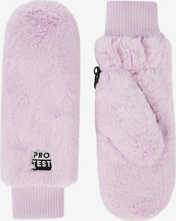 PROTEST Sporthandschuhe 'PRTMarcy' in Lila: Vorderseite