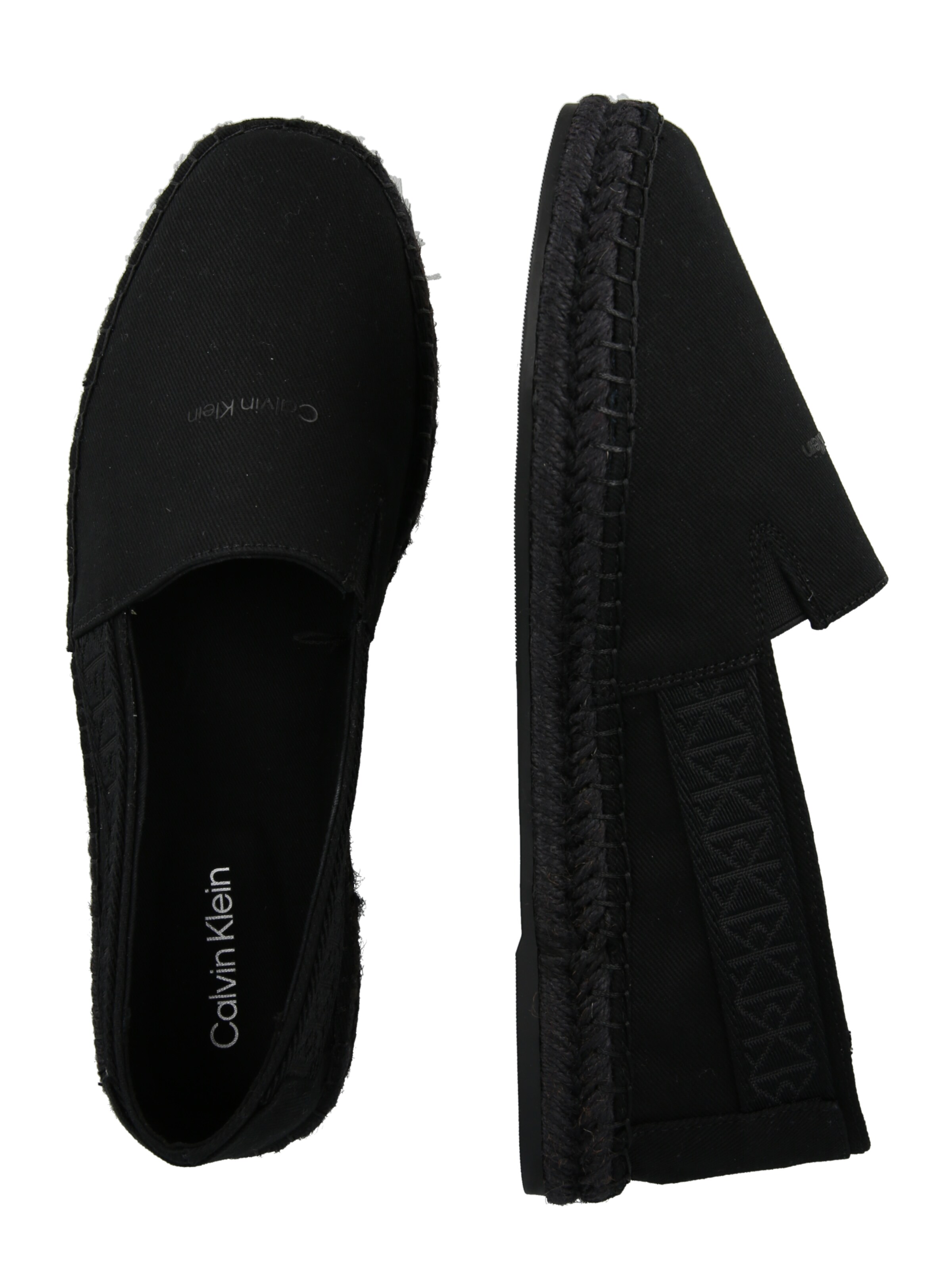 melns Calvin Klein Espadrillas