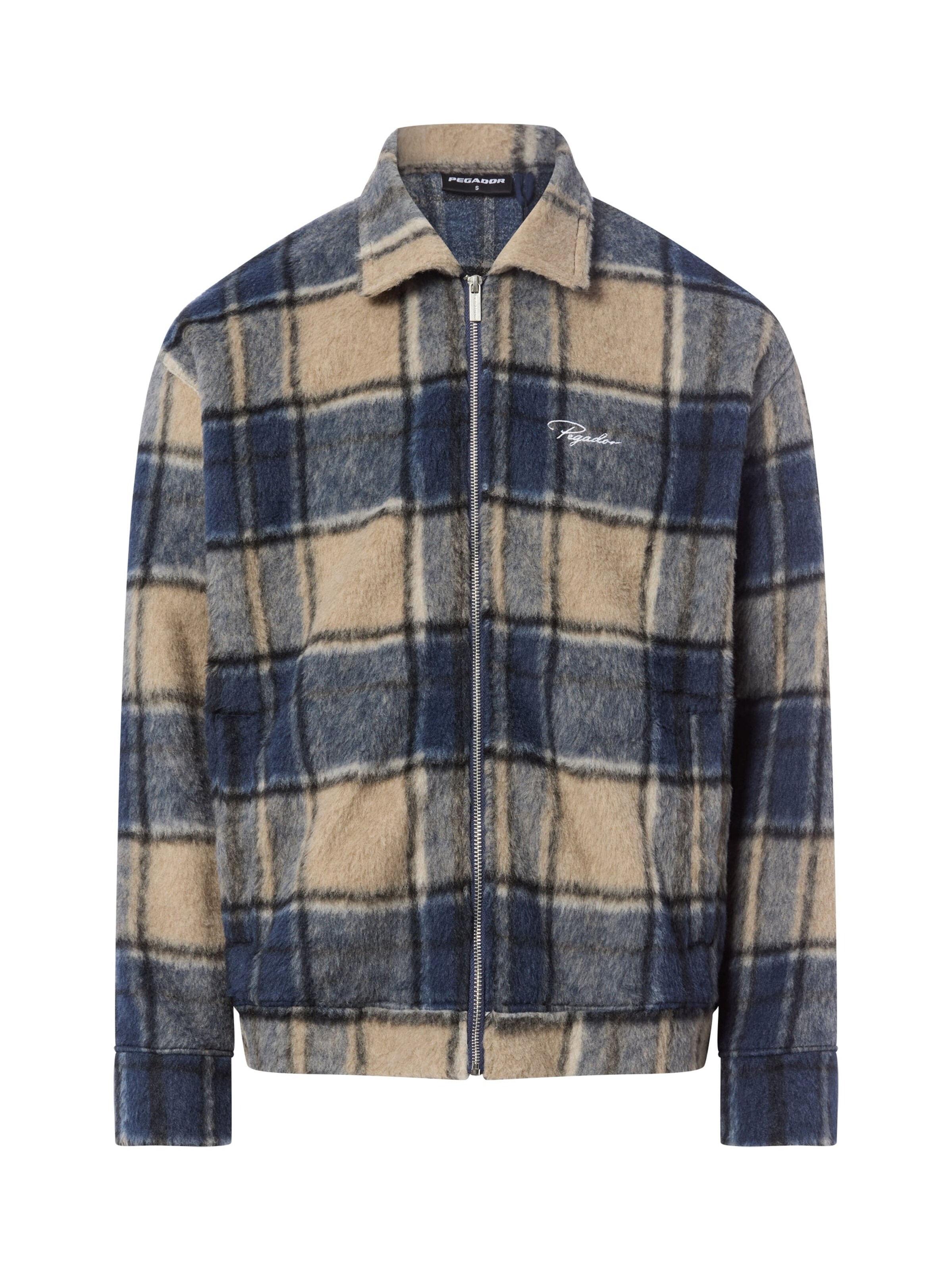 Pegador Jacke 'Teros' in beigemeliert / indigo, Produktansicht