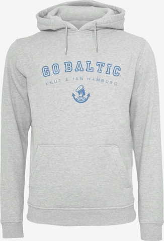 Sweat-shirt 'Go Baltic' F4NT4STIC en gris : devant