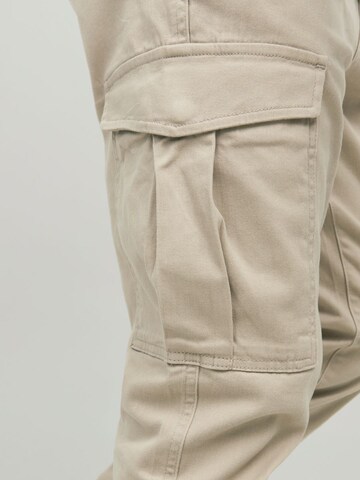 Regular Pantalon cargo JACK & JONES en beige