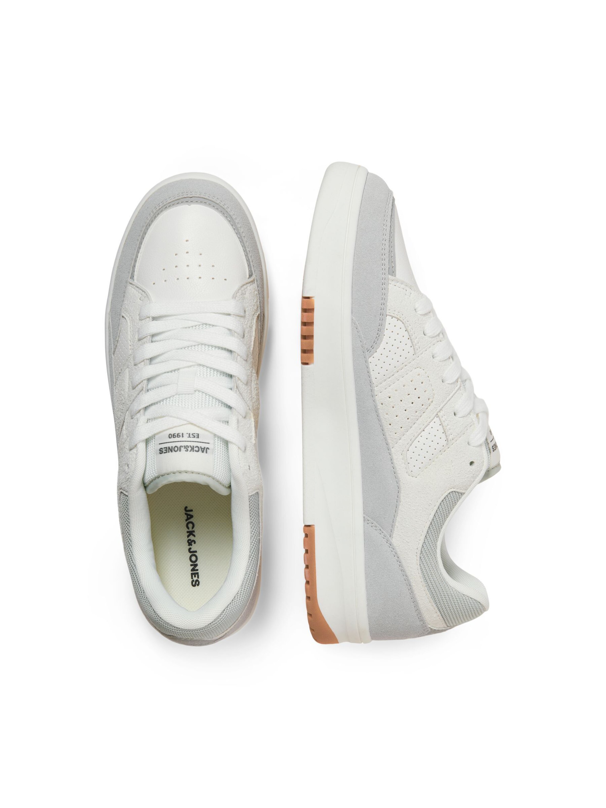 JACK & JONES Sneaker low i hvid