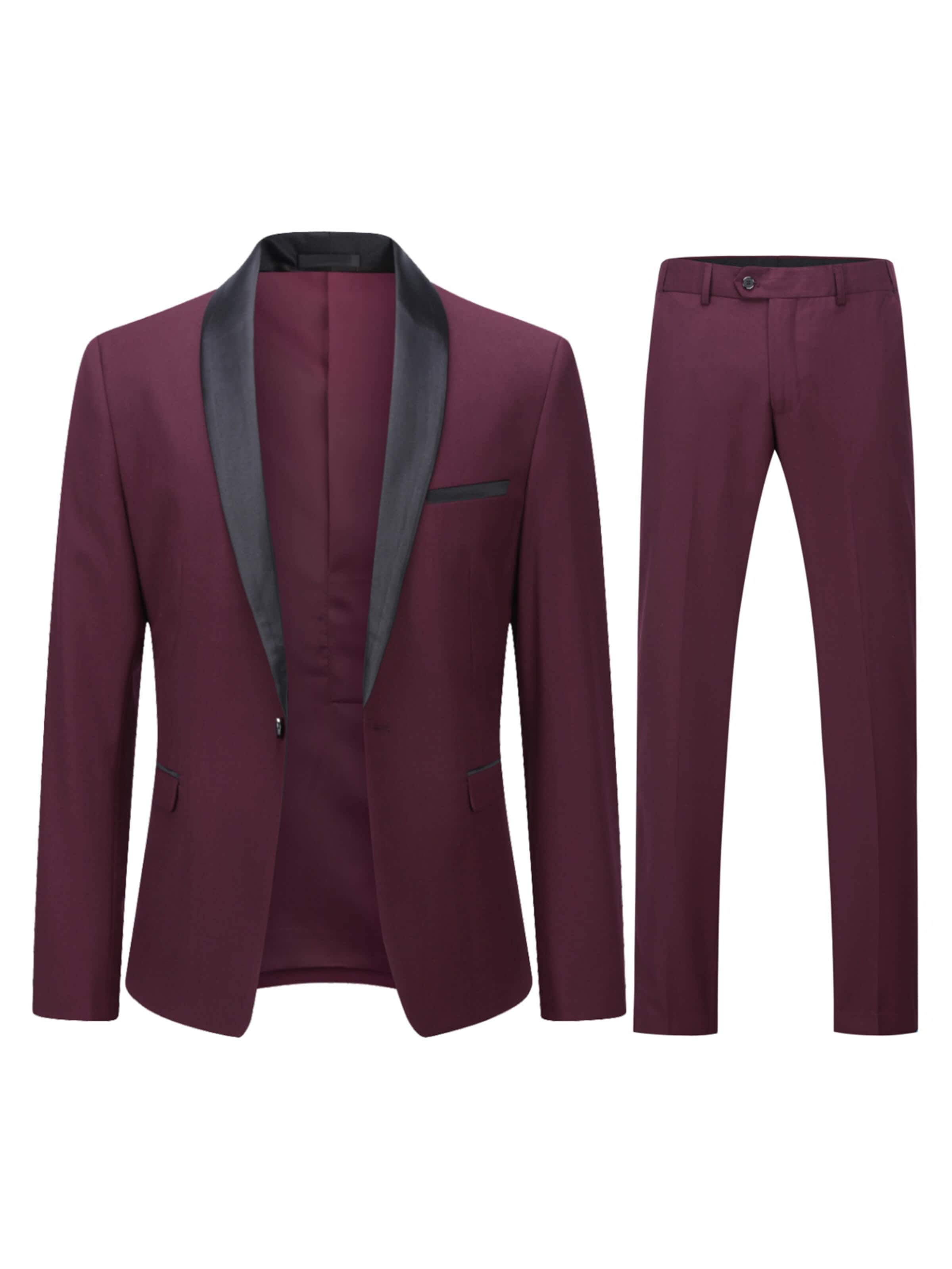 YOUTHUP Suit in Red: front