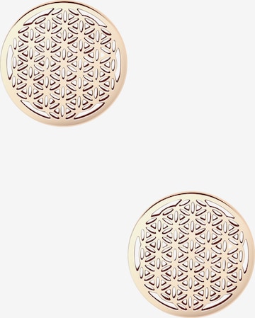 Hey Happiness - Pendientes 'Flower of life' en oro