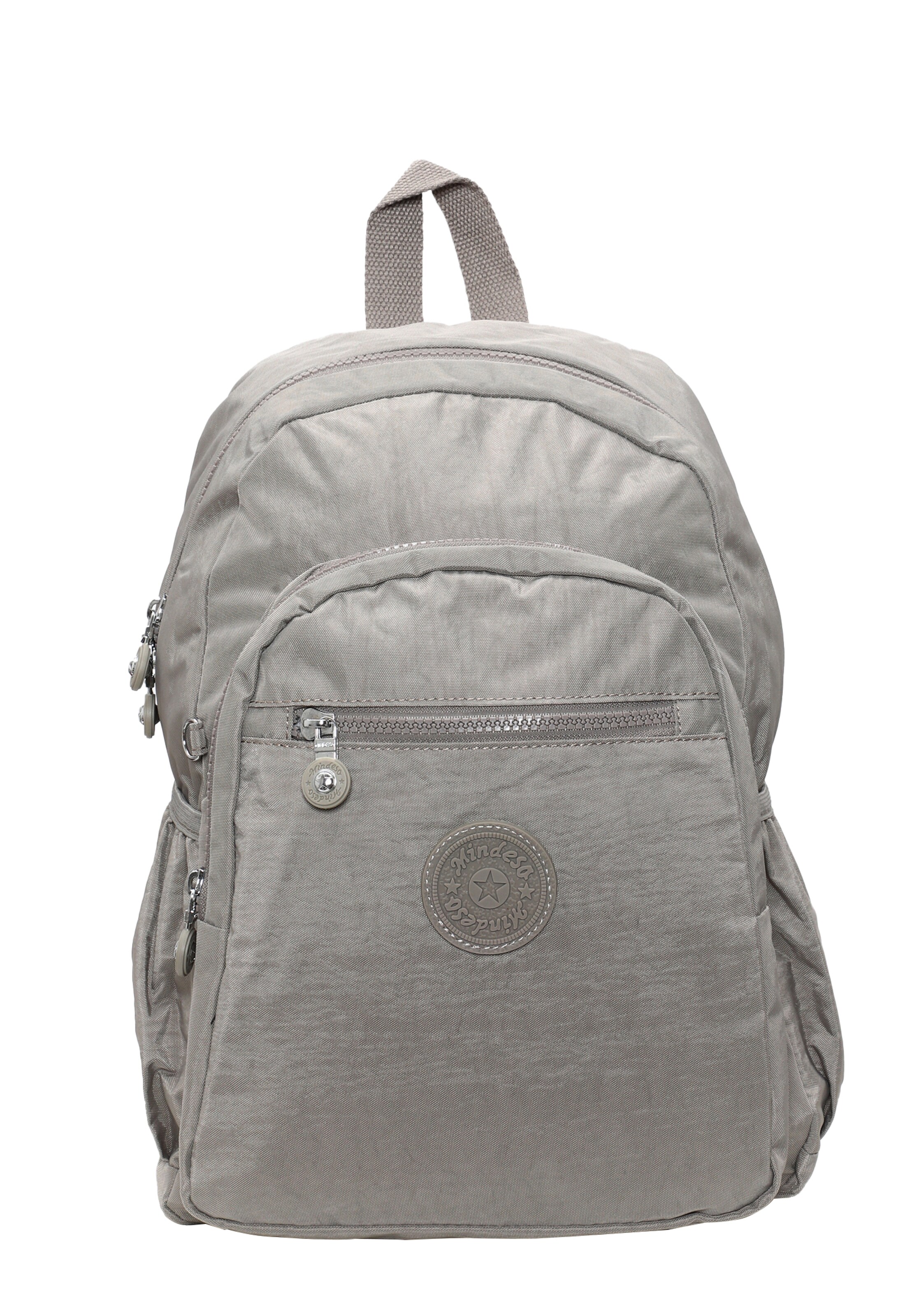 Mindesa - Mochila em bege: frente