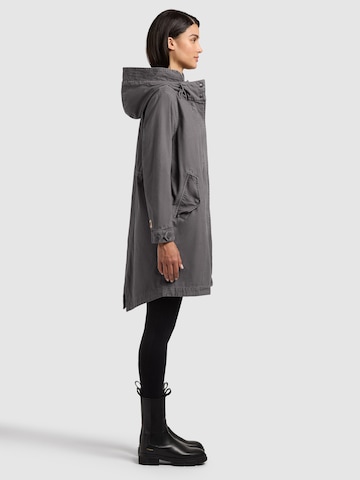 Parka mi-saison 'Freya' khujo en gris