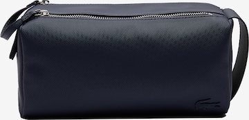 LACOSTE Toiletry Bag in Blue: front