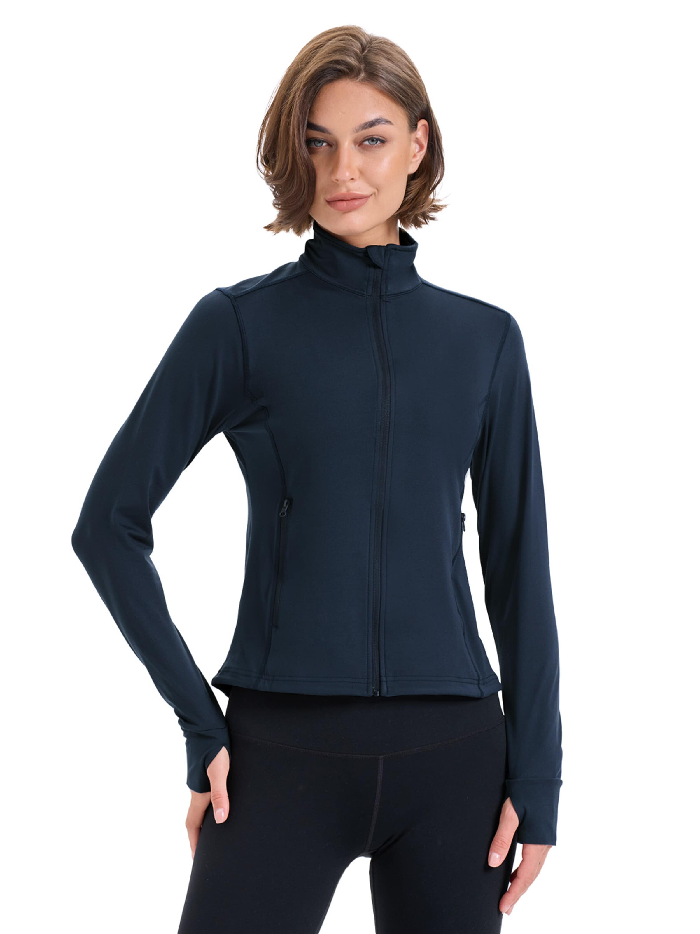 33,000ft Training Jacket '33,000ft Womens Running Jacket' in Blue