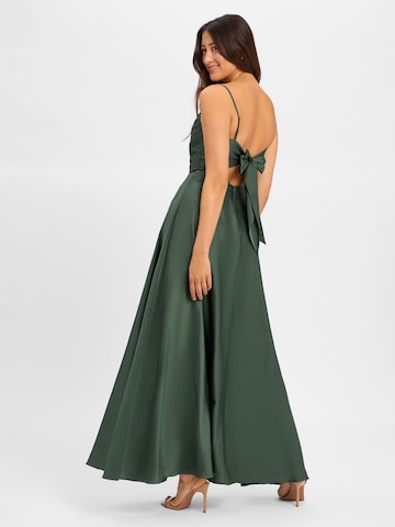 Robe de soirée Marie Lund en vert