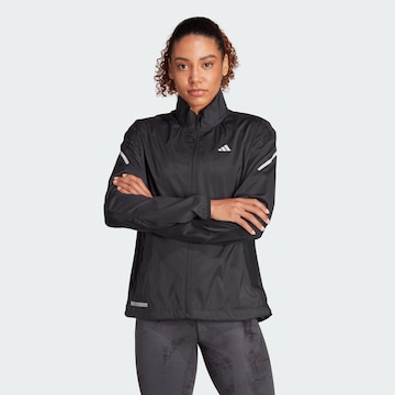 ADIDAS PERFORMANCE Sportjacke 'Ultimateadidas Allover' in Schwarz: predná strana