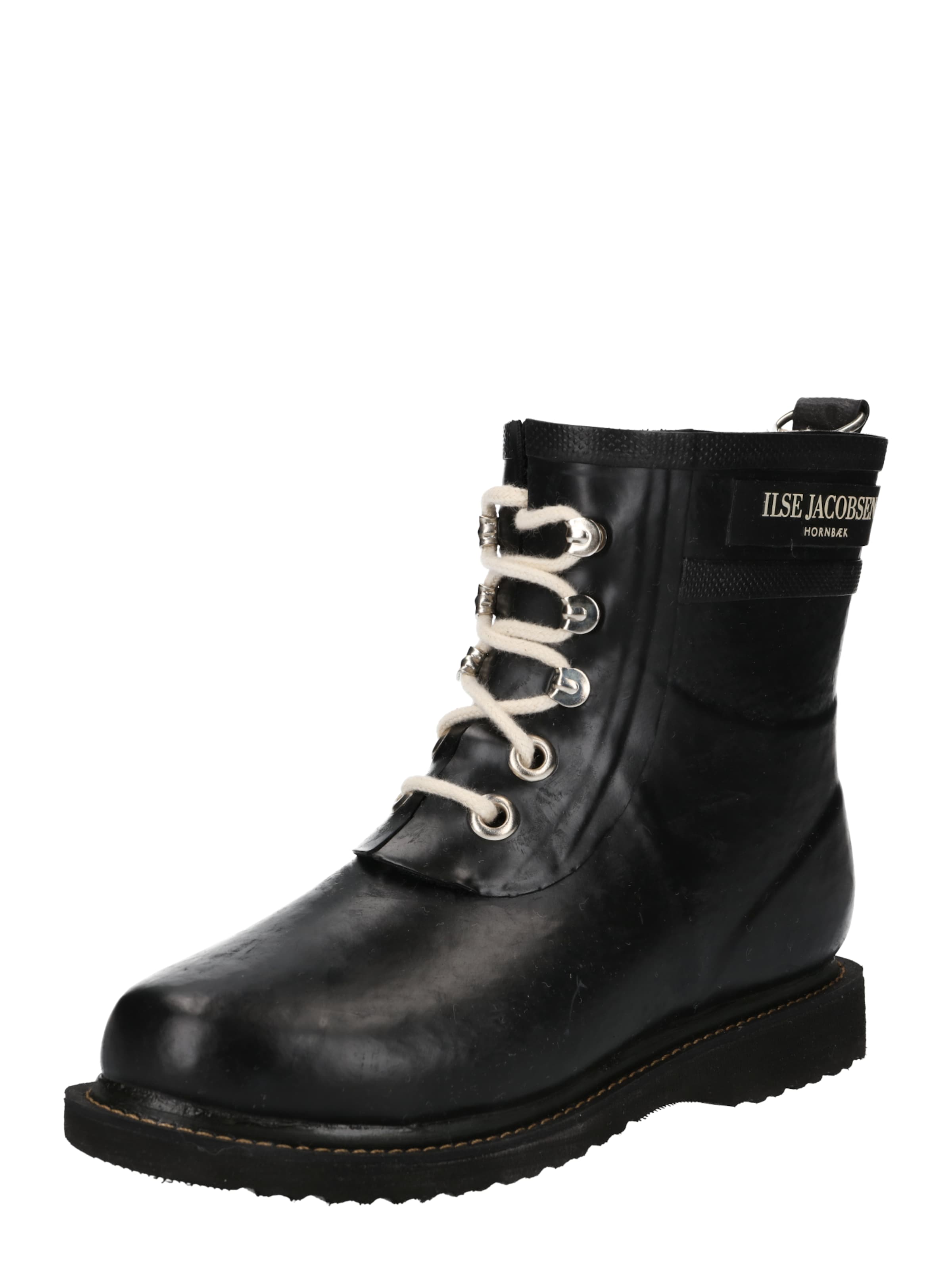 ILSE JACOBSEN Rubber boot in Black: front