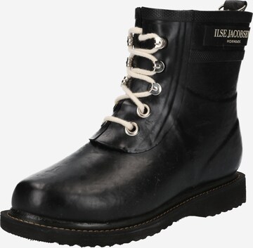 ILSE JACOBSEN Rubber Boots in Black: front