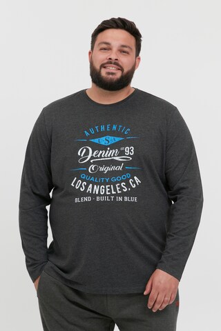 Blend Big Shirt ' Dopper' in Grey: front