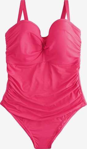 Next Uimapuku värissä vaaleanpunainen: etupuoli