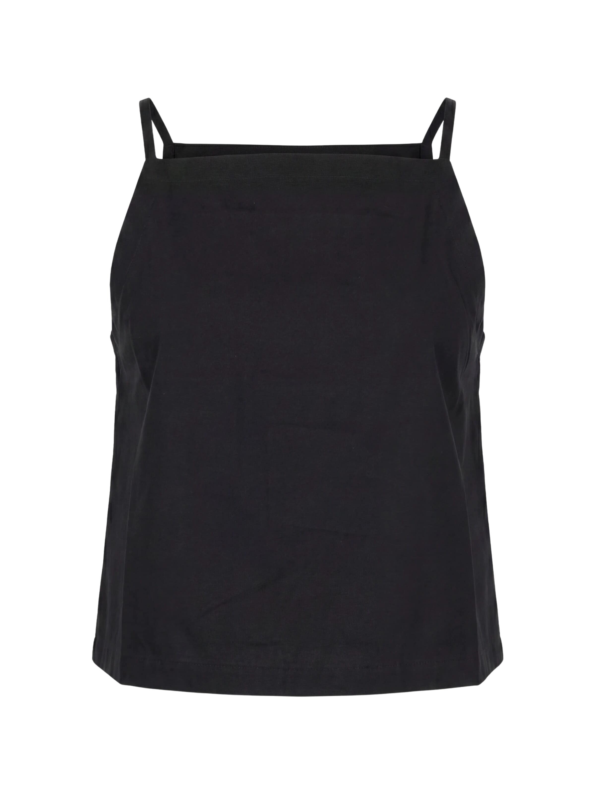 ARMIE Top 'The Emma Cropped Square Neck Top' in Zwart