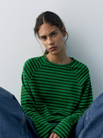 Pull&Bear Tričko - Zelená