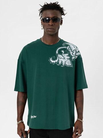 T-Shirt 'French Marigold' VAMOS CLO en vert : devant