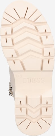 GUESS Lace-Up Boots 'Riplei' in Beige