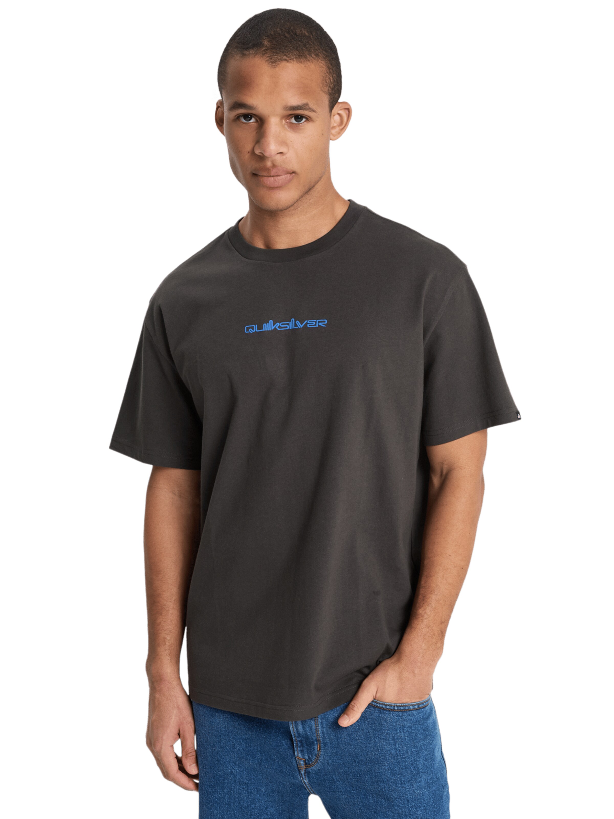 QUIKSILVER T-shirt in Braun: Vorderseite