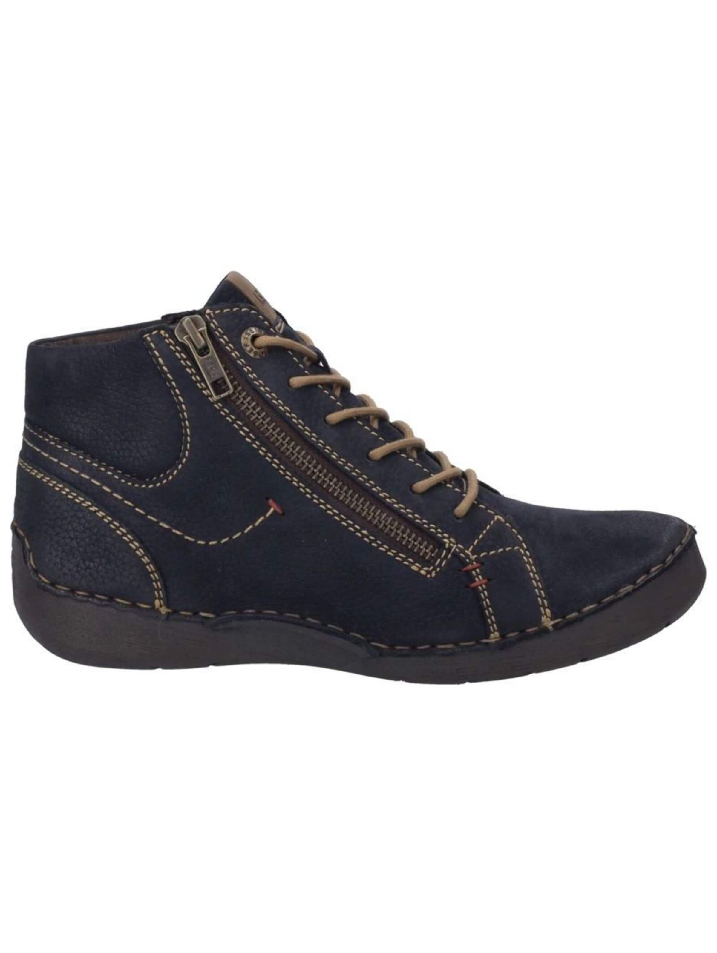 JOSEF SEIBEL Schnürstiefelette 'Fergey 67' in Blau